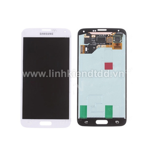 Màn hình Galaxy S V (S5) / G900H full nguyên bộ không khung, màu trắng